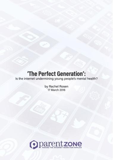 Parent Zone The Perfect Generation report