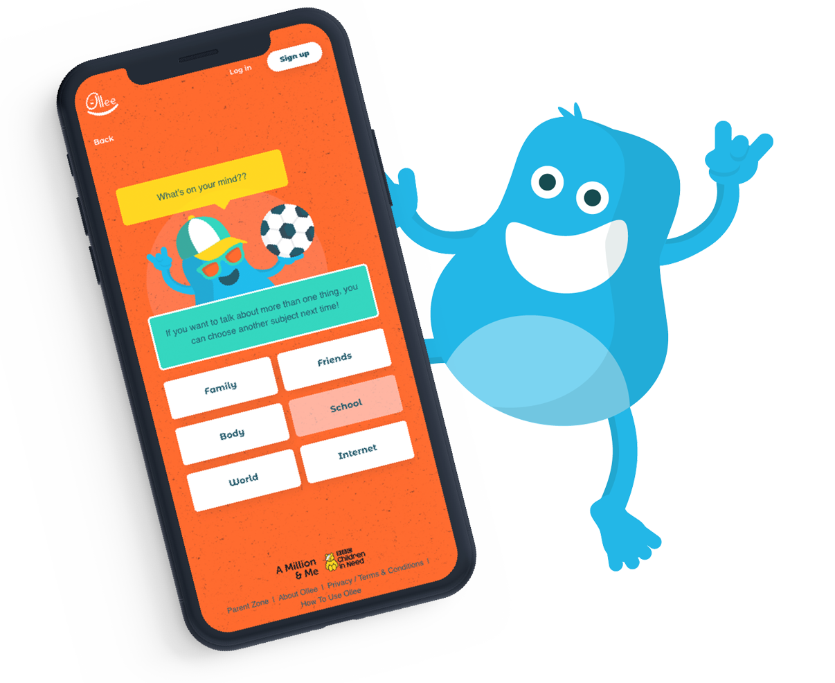Ollee mobile phone app